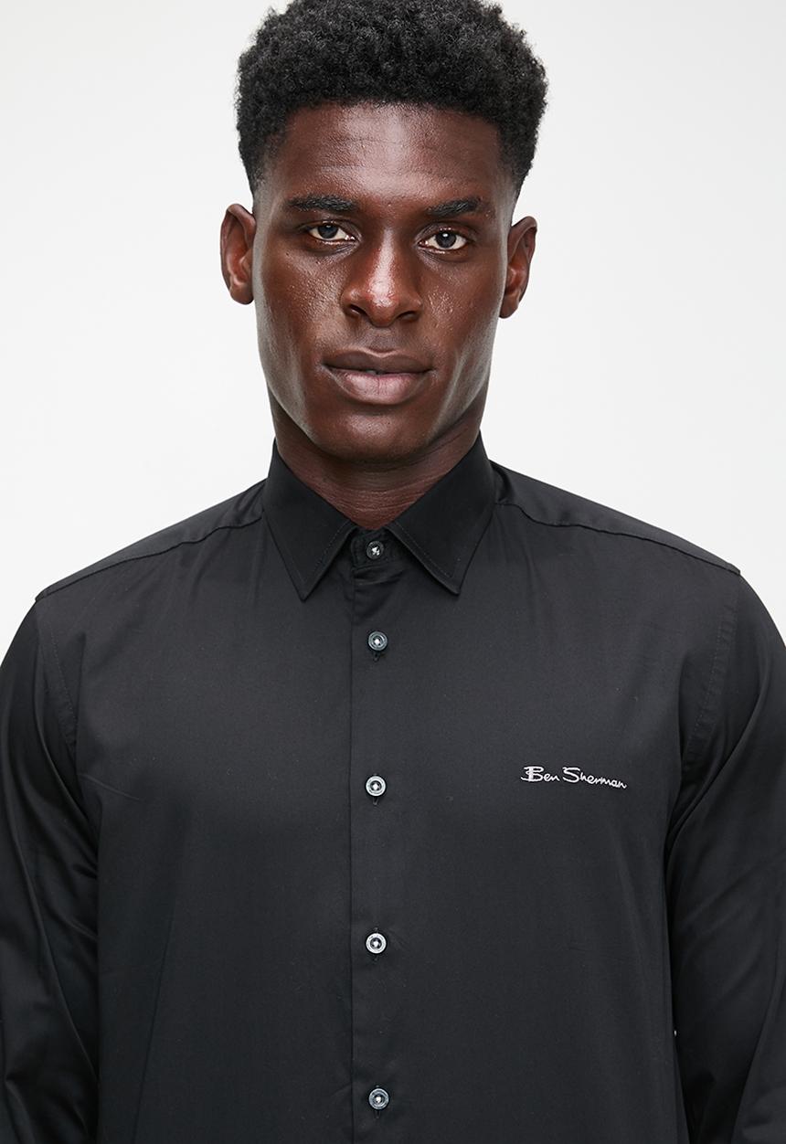 Ben Sherman - Ben shirt - black