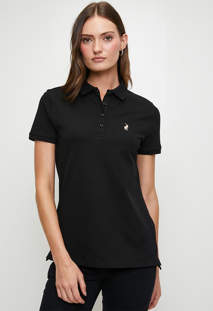 POLO - Wmn Margot s/s Golfer - Black