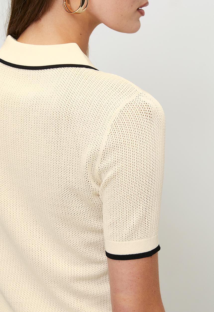 GUESS - Polo Sweater - Dove White