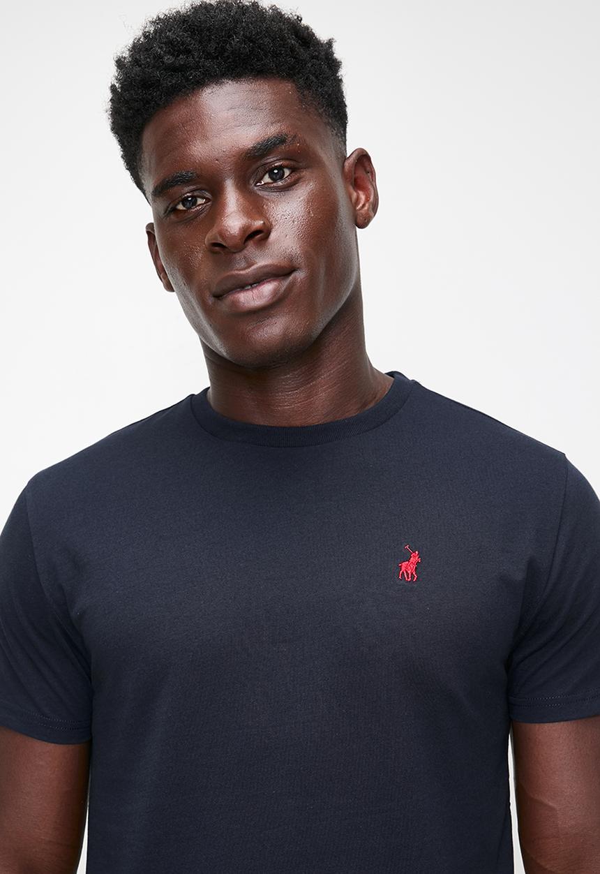 Mens crew neck T-shirt - navy