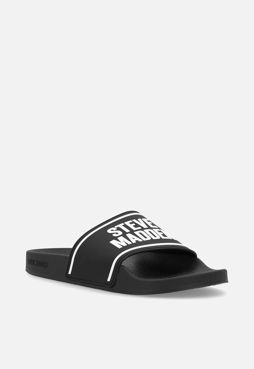 Steve Madden - Surfer slide - black/white