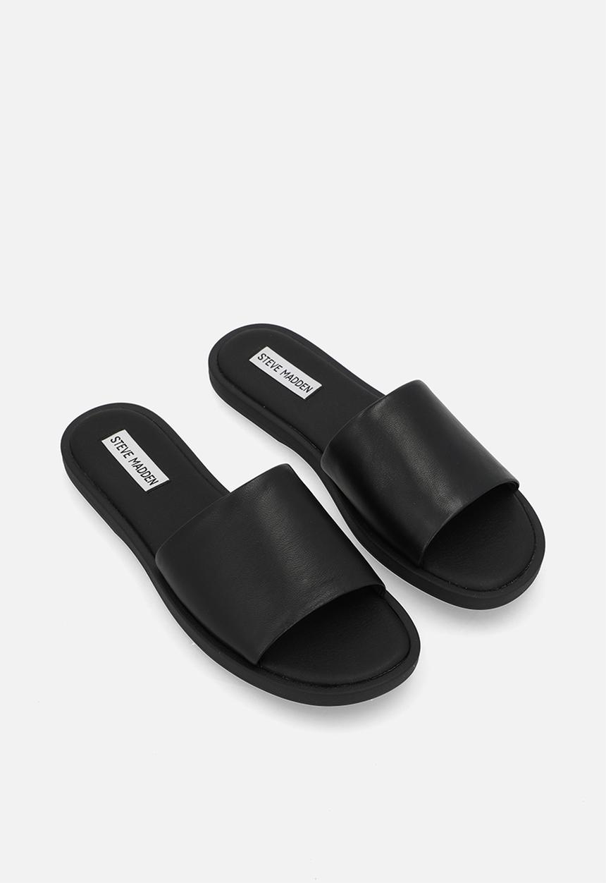 Steve Madden - Kaya slide - black leather