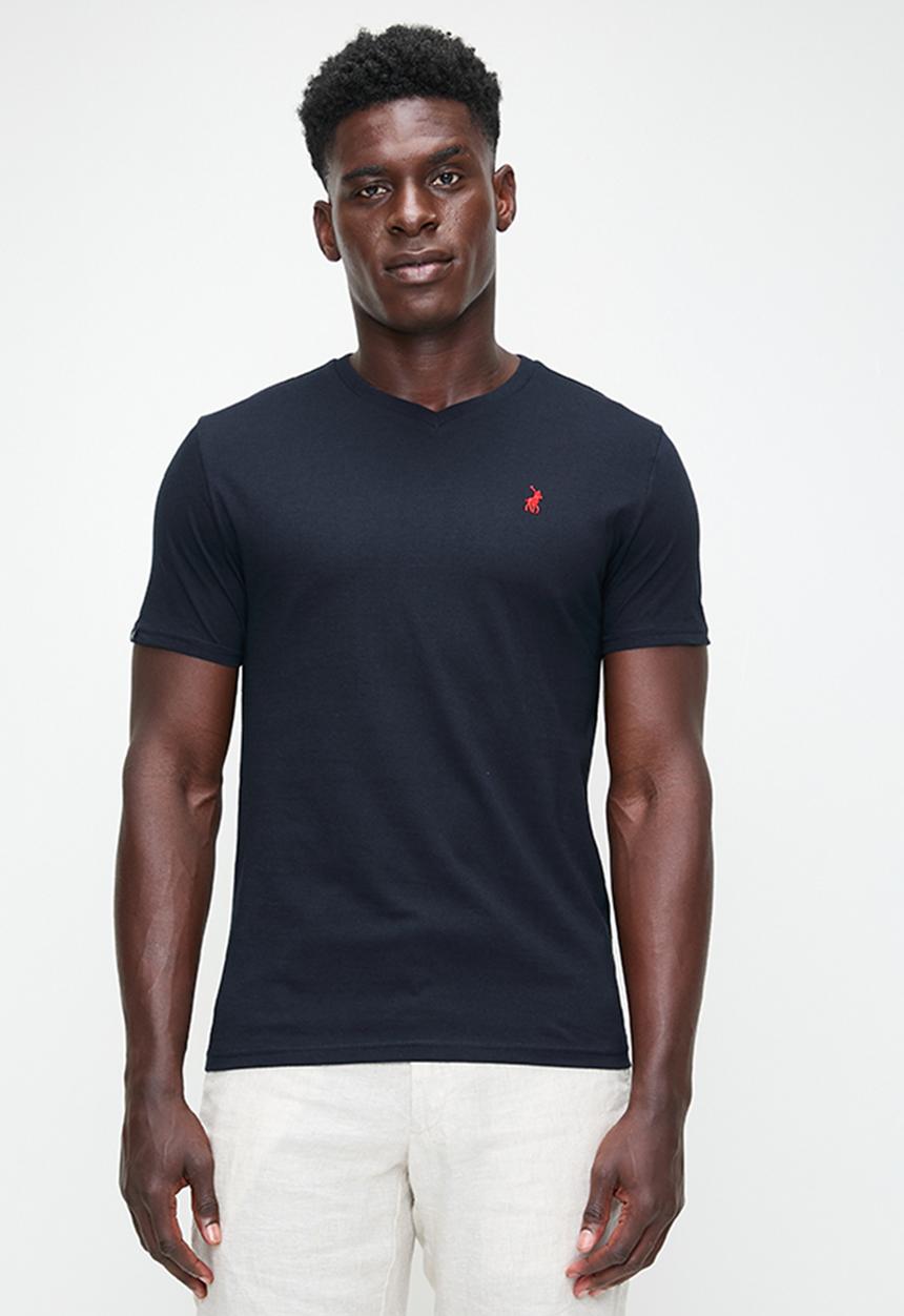 POLO - Mens v-neck T-shirt - navy