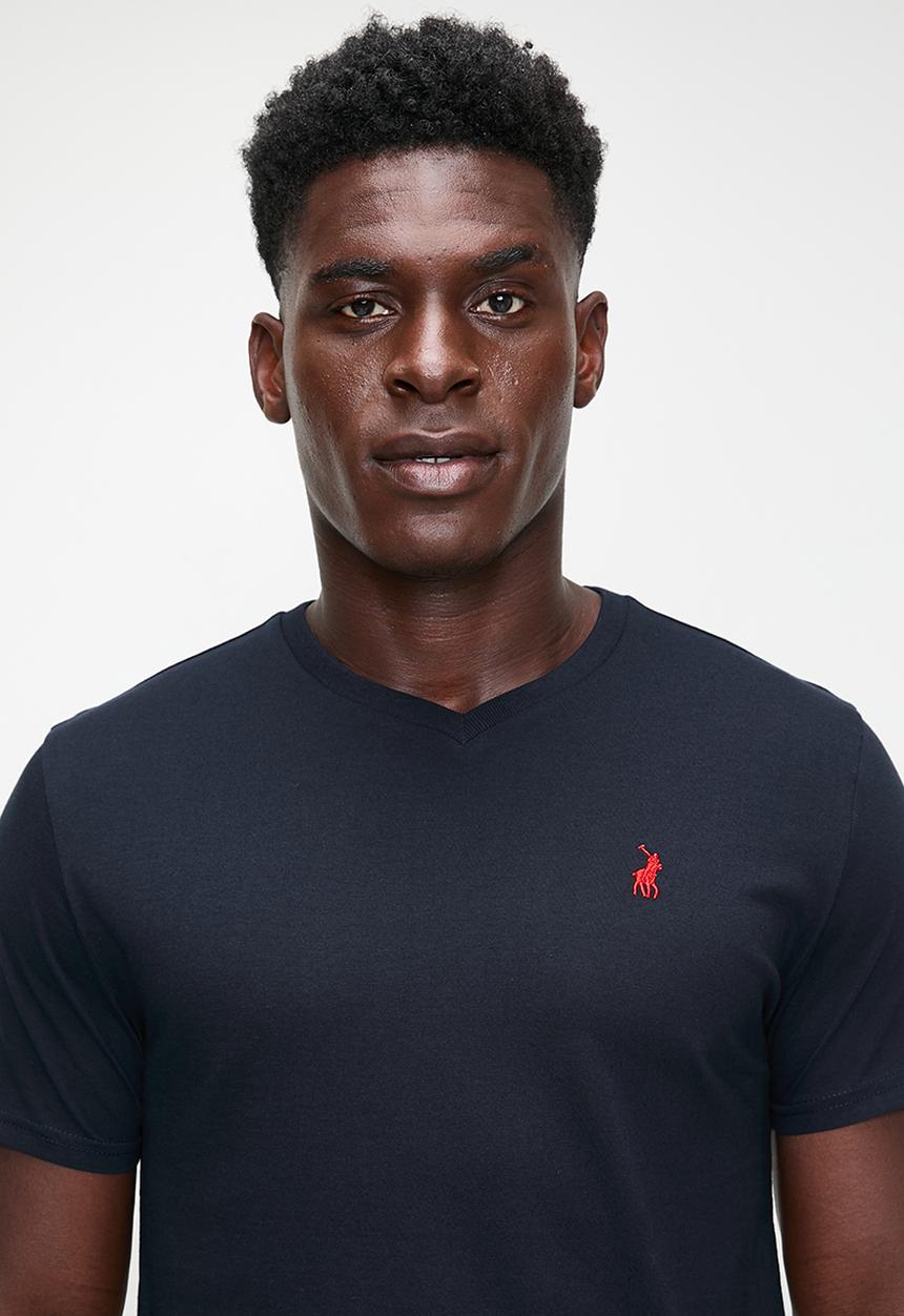 POLO - Mens v-neck T-shirt - navy