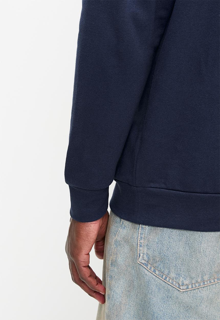adidas Originals - Varsity Half Zip Sweatshirt  - night indigo