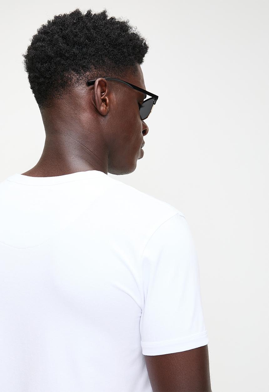 S.P.C.C - Copeland Tee  - Slimline Fit Signature Tees Optical White