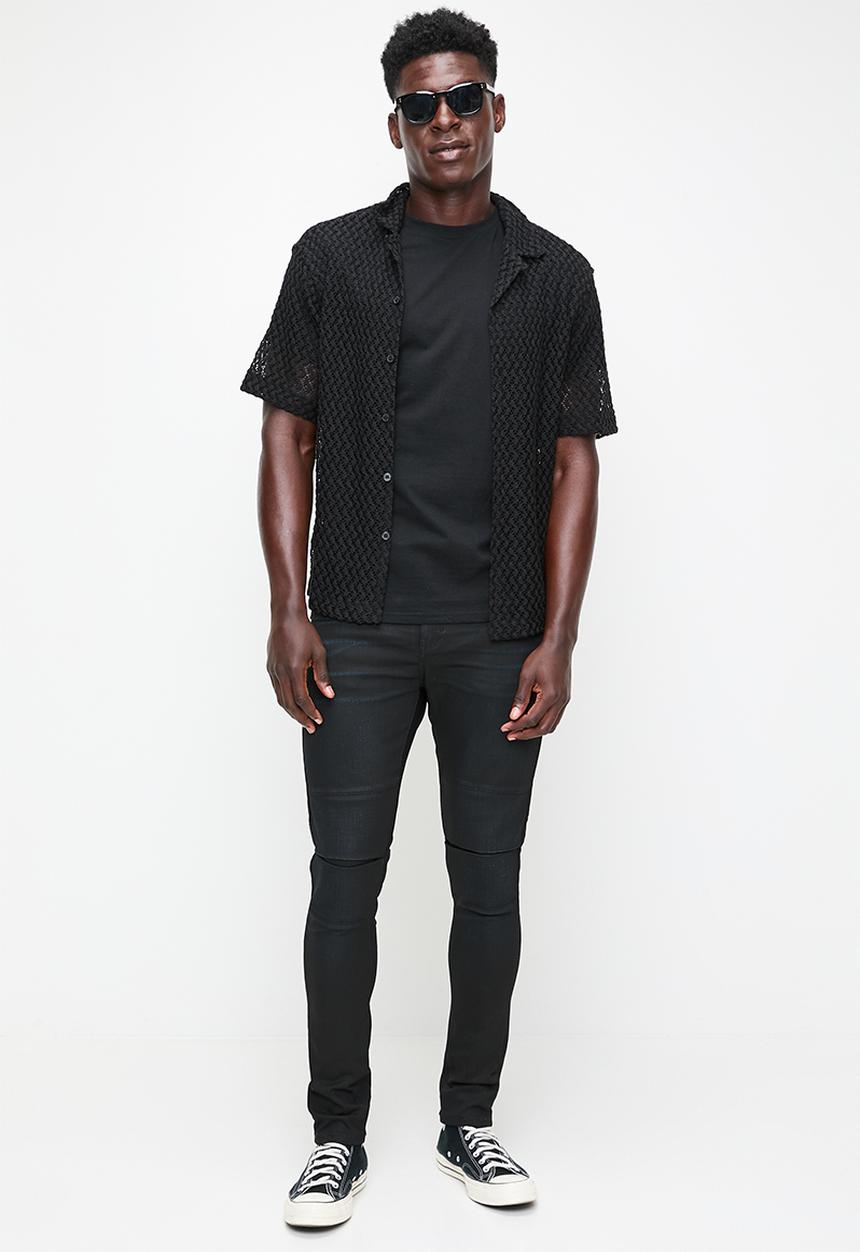 S.P.C.C - Lockhead Jeans  - Black Trench Fit Premium Denims Black