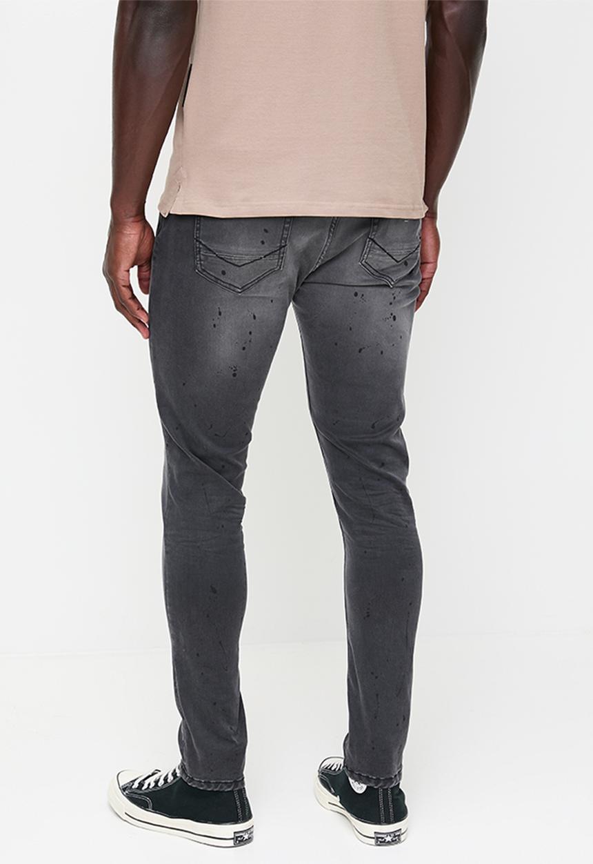 S.P.C.C - Insomniac Jeans  - Trench Fit Premium Denims Washed Black