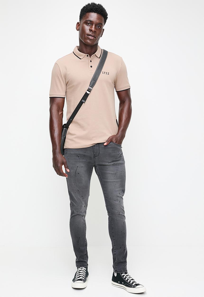 S.P.C.C - Insomniac Jeans  - Trench Fit Premium Denims Washed Black