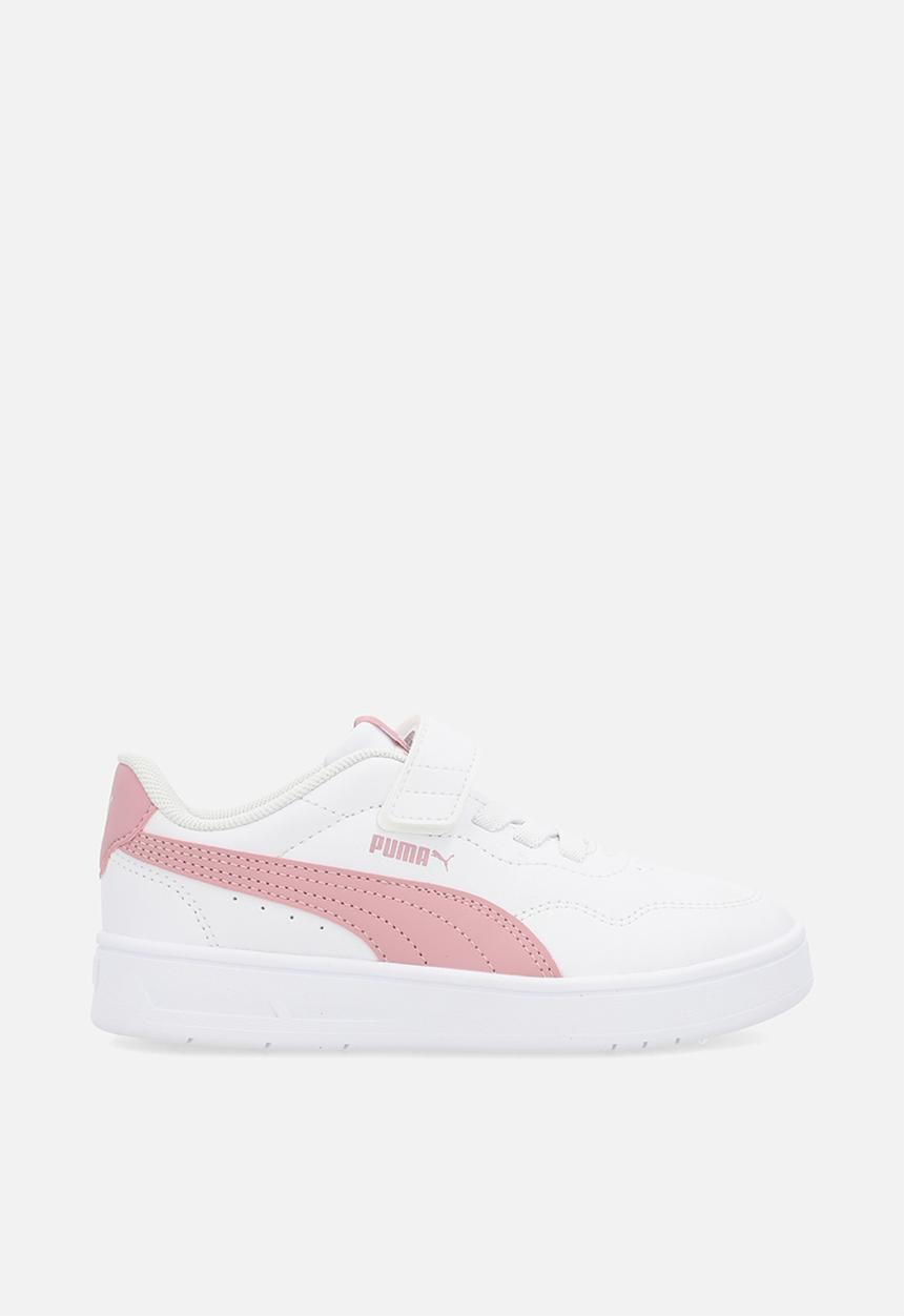 PUMA - Court Lally Ac+ Ps-Puma White-Poised Pink