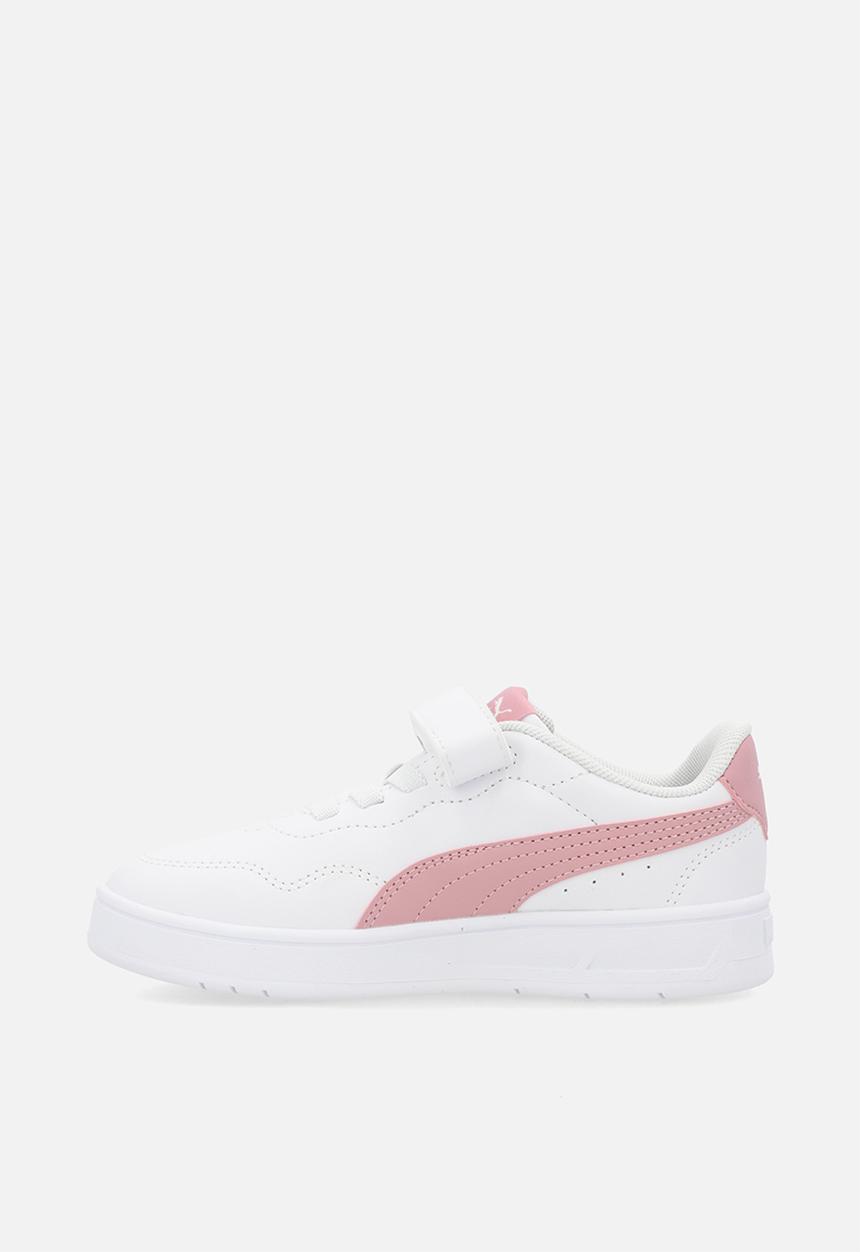 PUMA - Court Lally Ac+ Ps-Puma White-Poised Pink