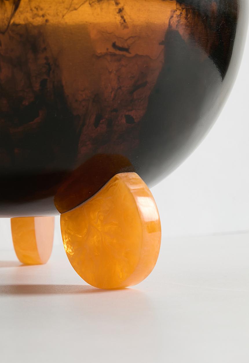 Sixth Floor - Resin serving bowl - Brown