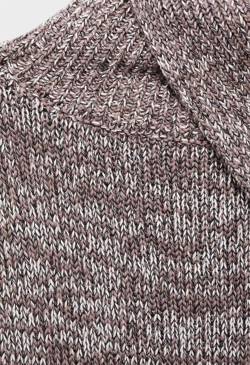 MANGO - Vest mosus - beige