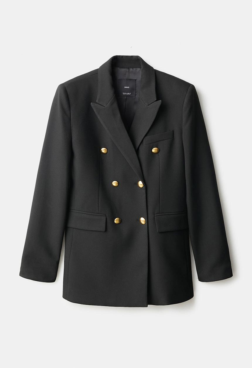 MANGO - Americana farah - black