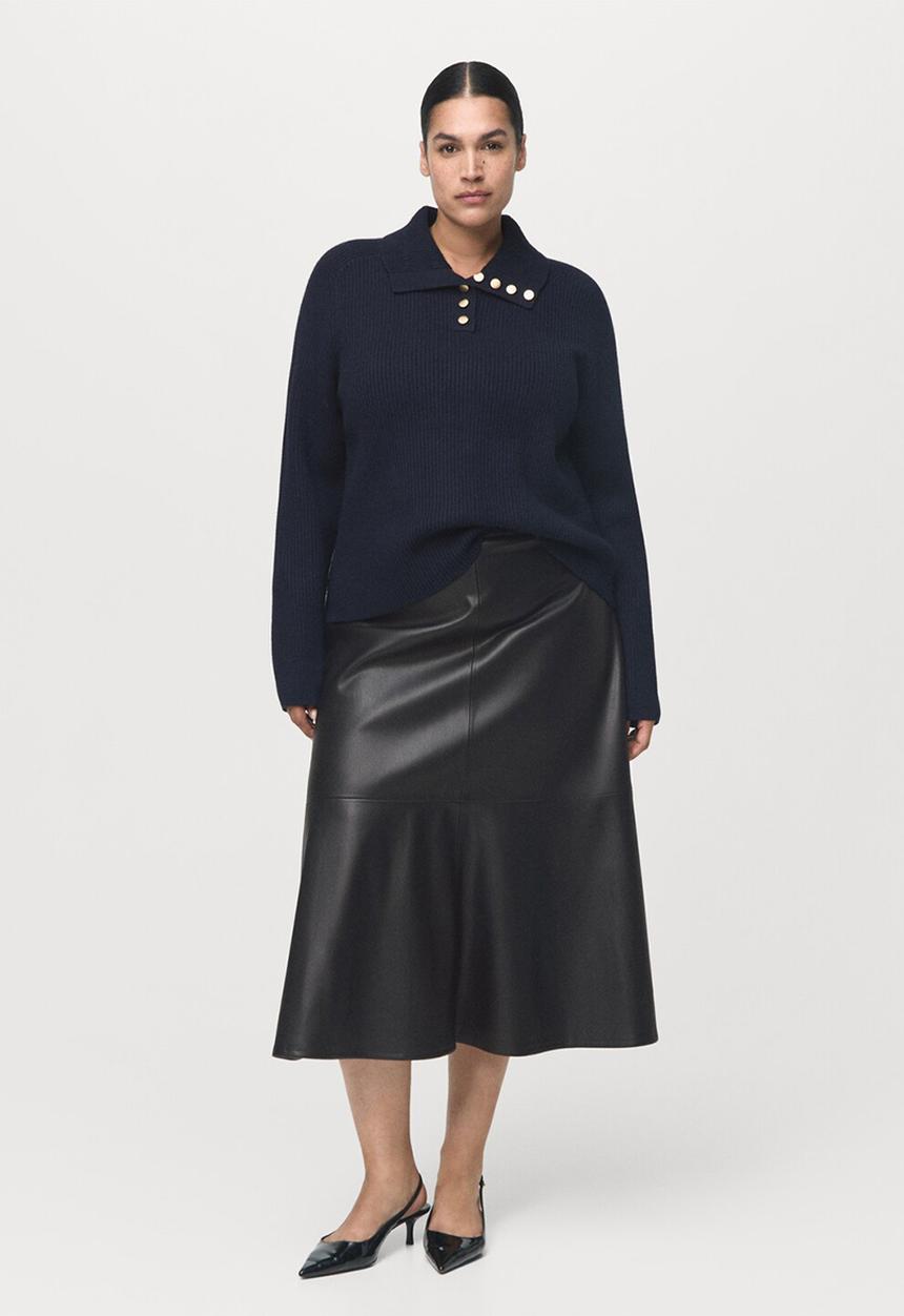 MANGO - Skirt paris  -  black