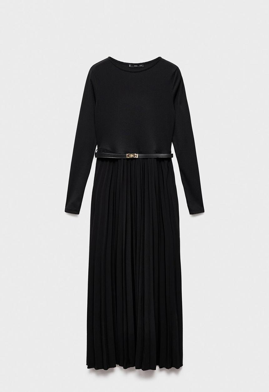 MANGO - Dress caldera-w  -  black