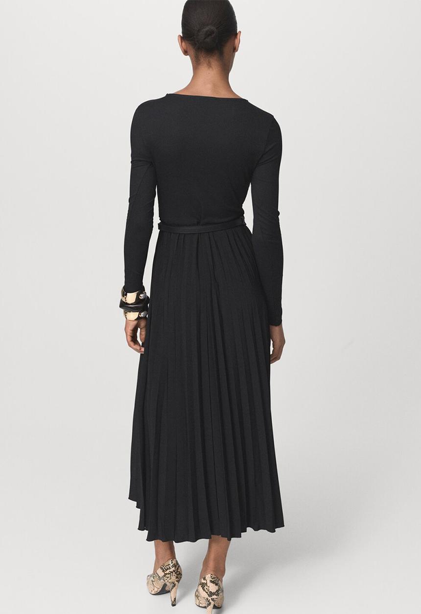 MANGO - Dress caldera-w  -  black