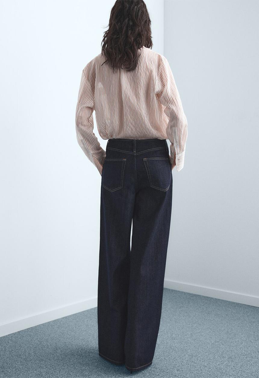 MANGO - Jeans max - open blue