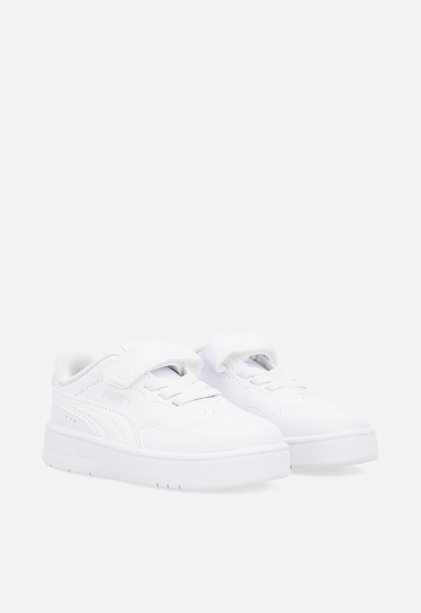 PUMA - Court Lally Ac+ Inf- White/Feather Gray