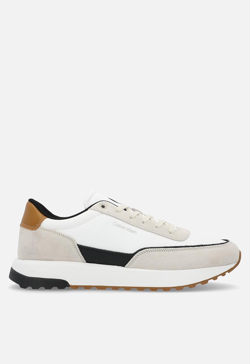 Calvin Klein - Low Top Lace Up - Stony Beige/White/Dried Oregano