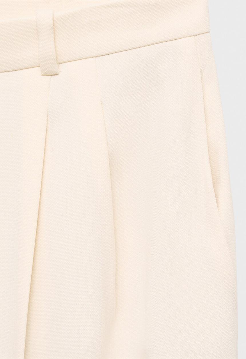 MANGO - Trousers cristi -  natural