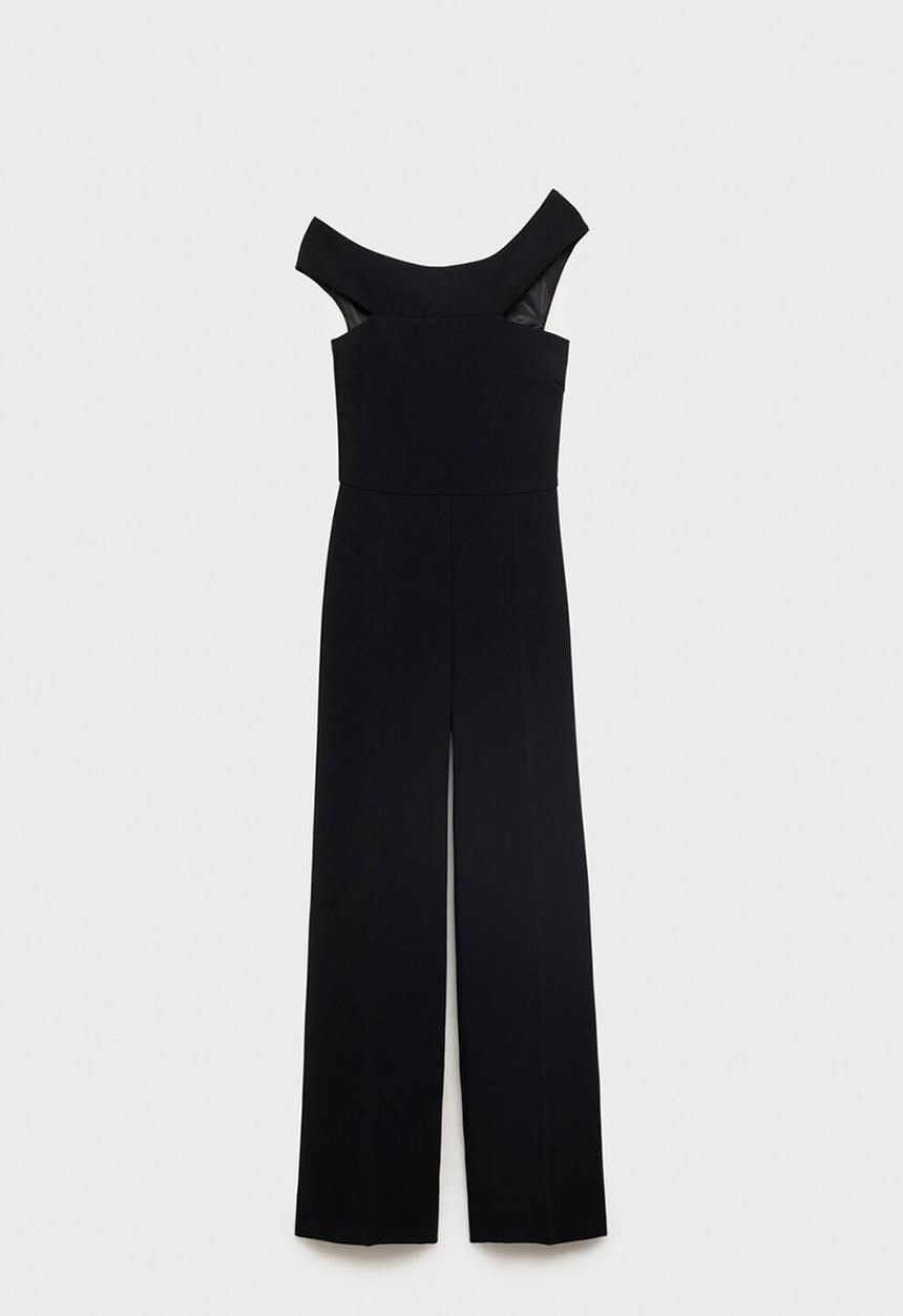 MANGO - Jumpsuit yep -  black