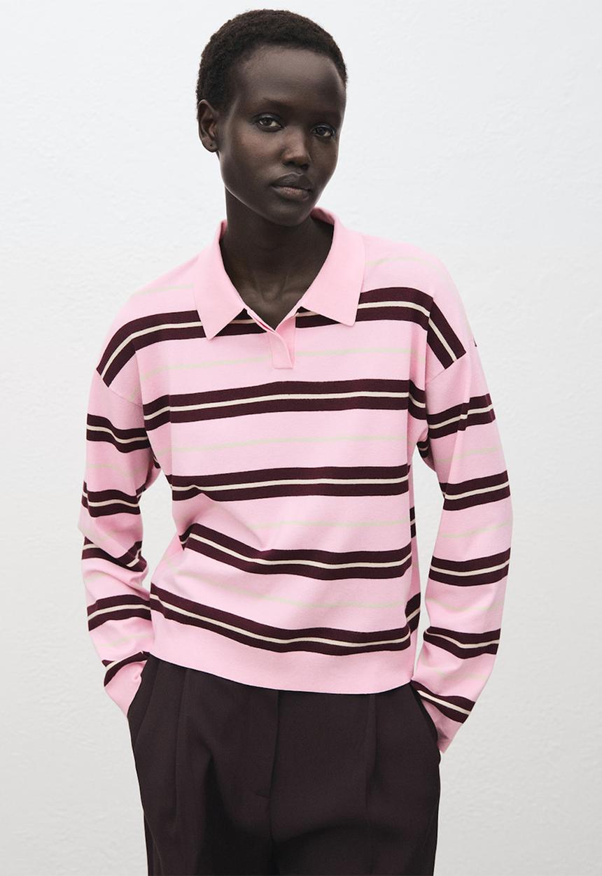 MANGO - Jersey riripol - pink