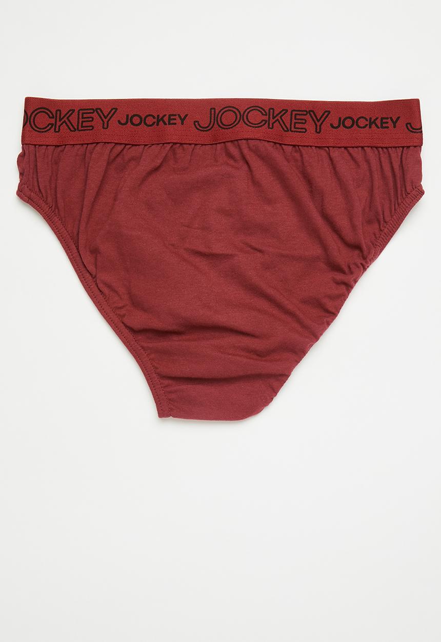 Jockey - 3 pack fancy boys jockey brief - blue