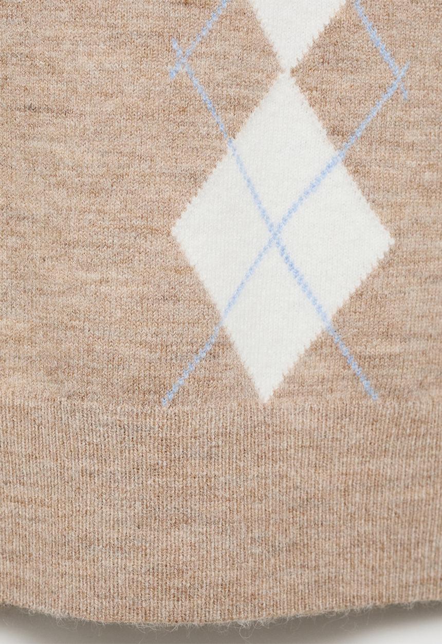 MANGO - Jersey dumin -  light brown
