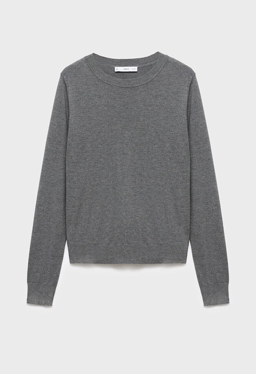 MANGO - Jersey lucca - medium grey