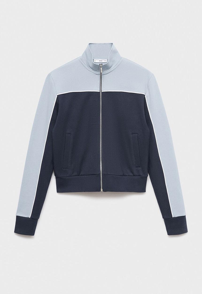 MANGO - Jacket cloti -  medium blue