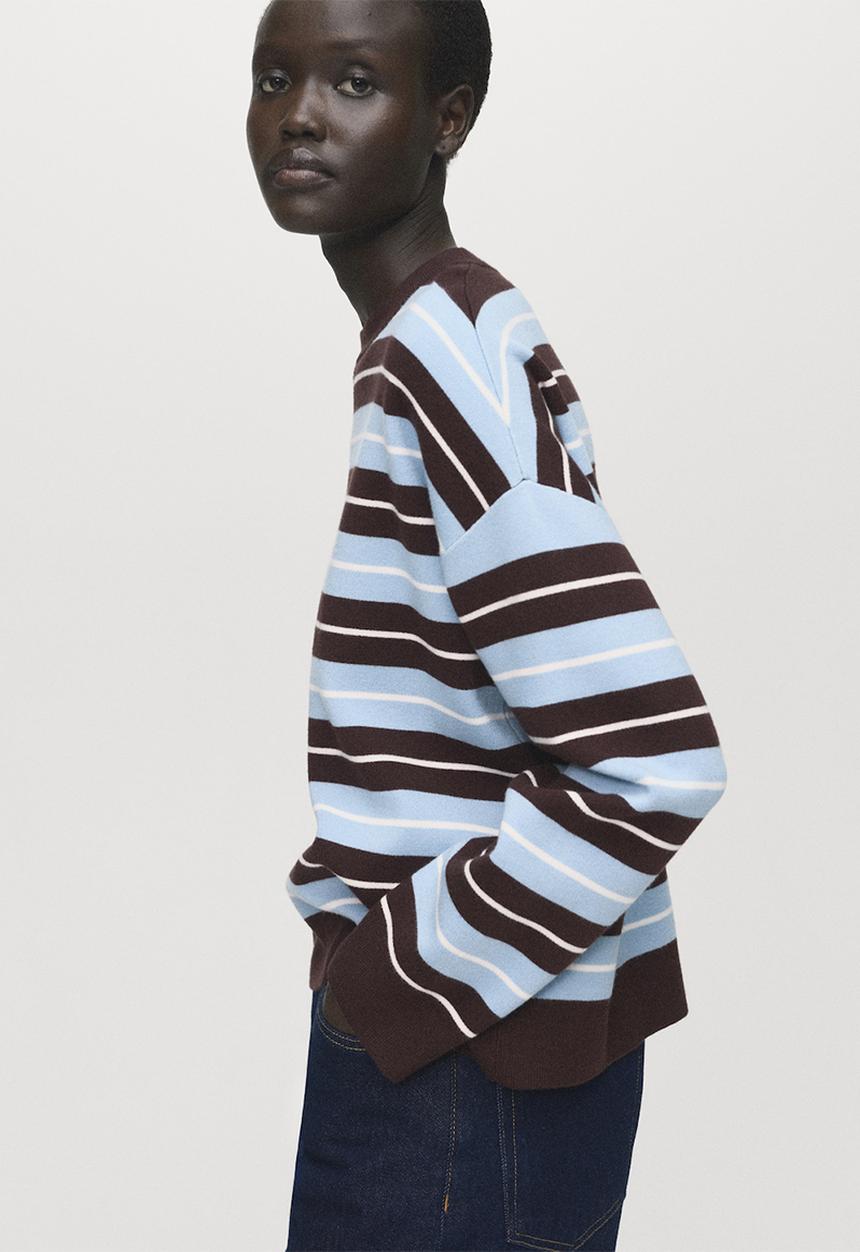MANGO - Jersey lotuina -  dark brown