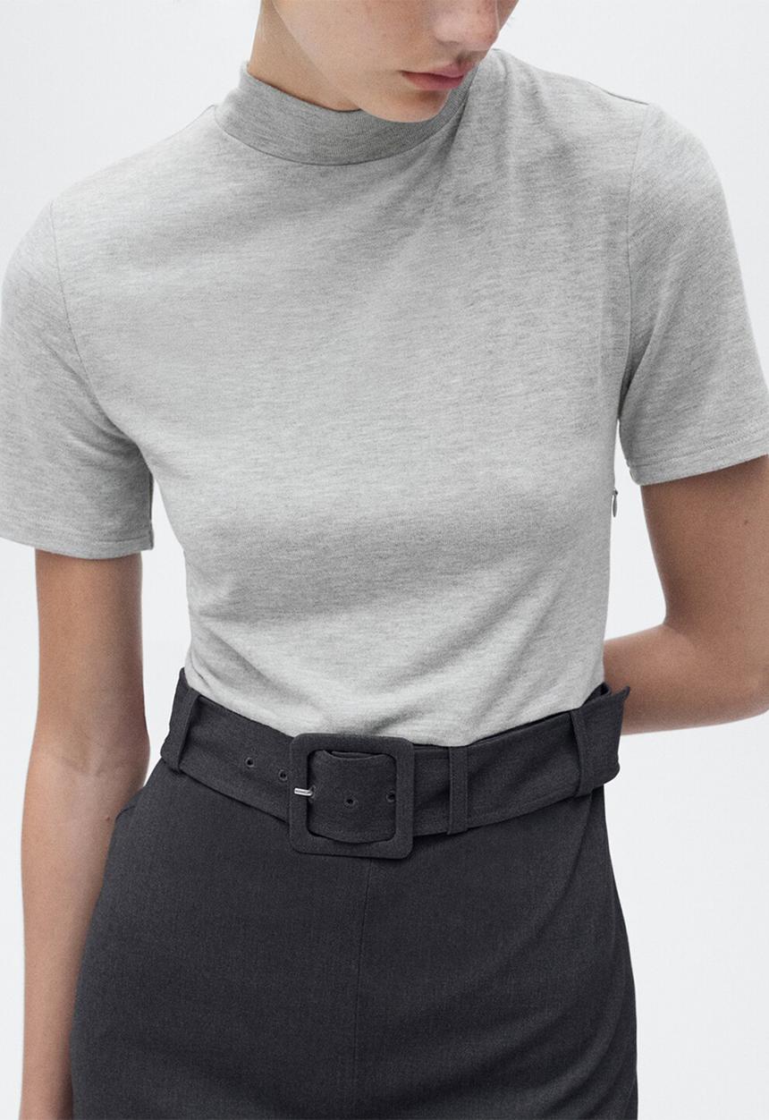 MANGO - Dress bima-h - gray