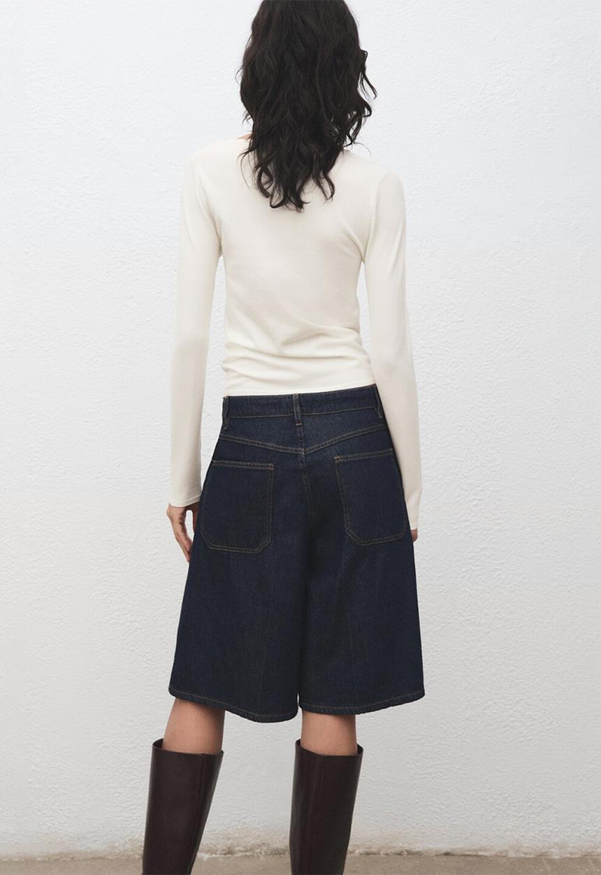 MANGO - Jersey rira - light beige