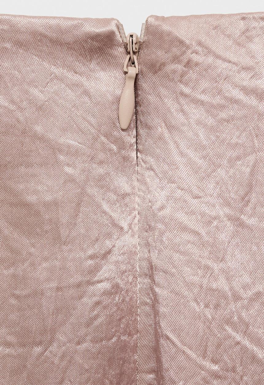 MANGO - Trousers raida - light/ pastel pink