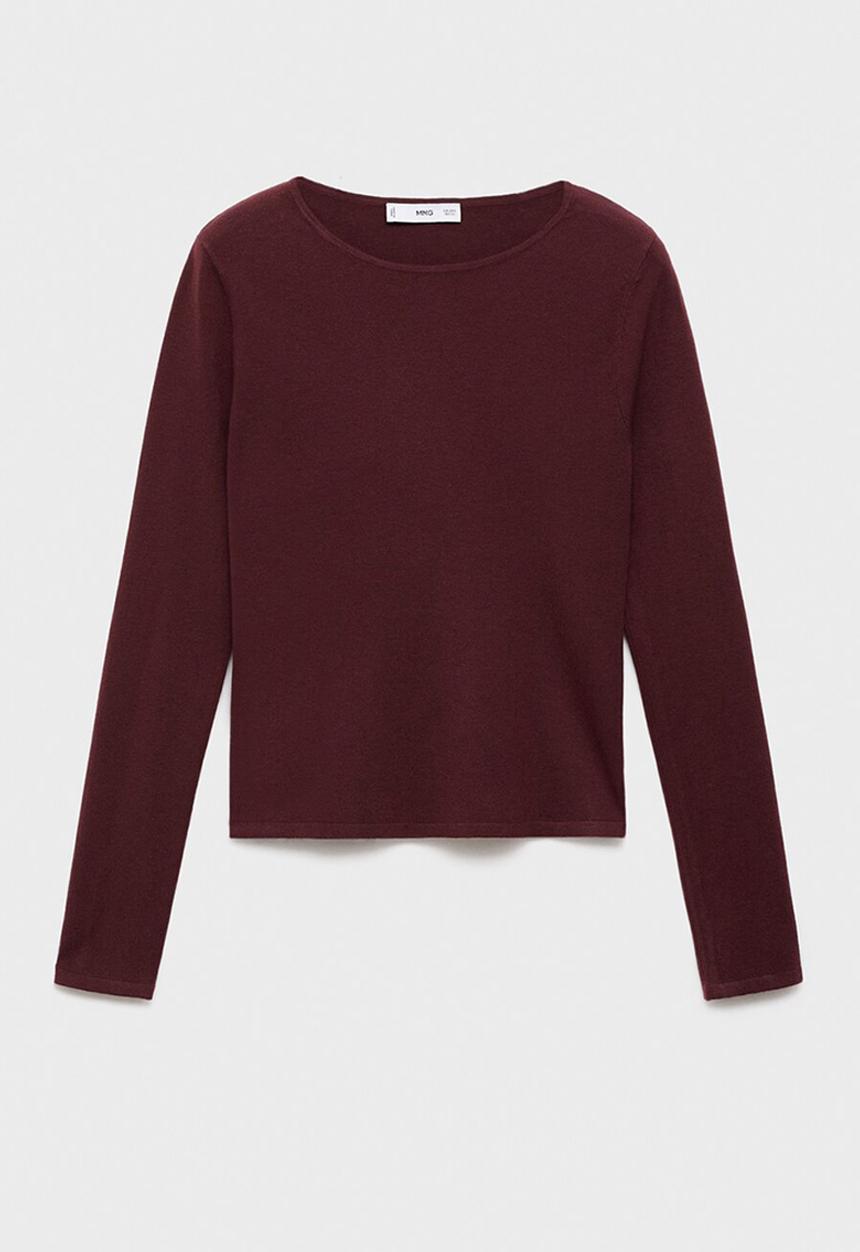MANGO - Jersey rira - dark red