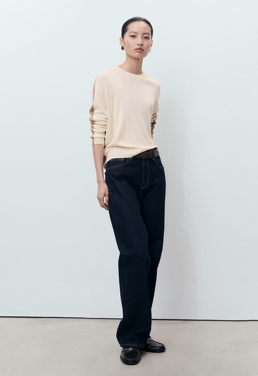 MANGO - Jersey luccon - light beige