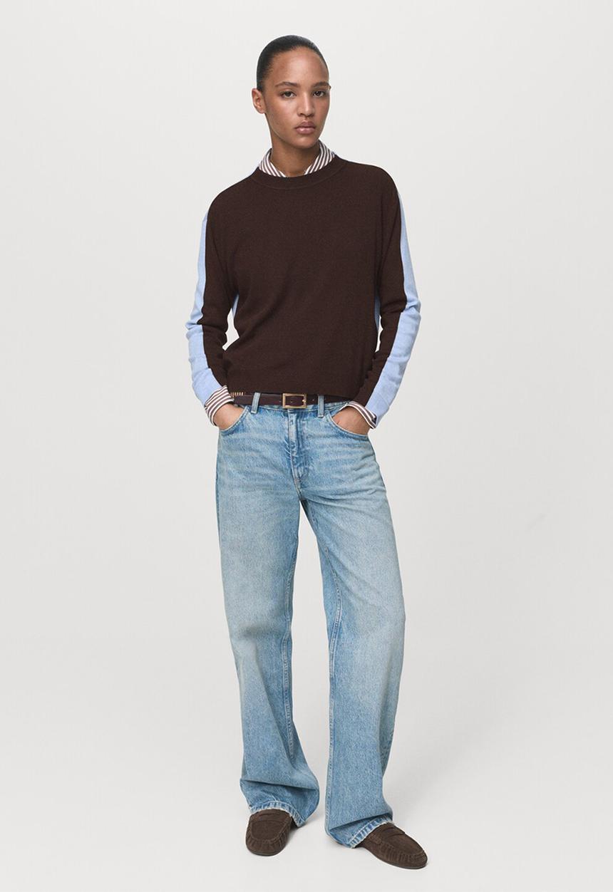 MANGO - Jersey luccon - brown