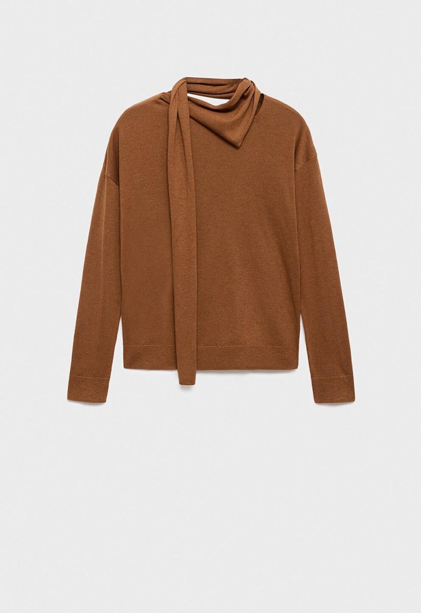 MANGO - Jersey elephant - mid-beige