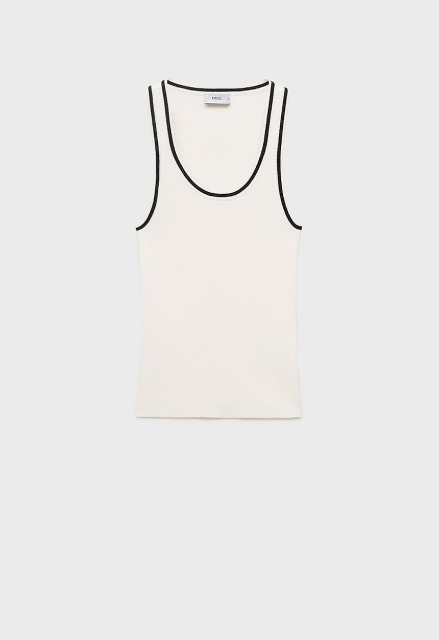 MANGO - Top shadowin - light beige