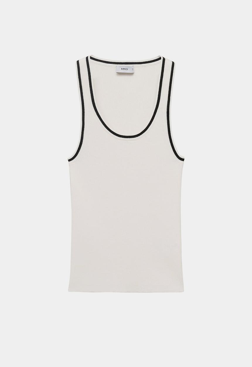 MANGO - Top shadowin - light beige