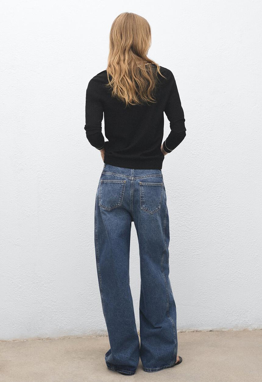 MANGO - Jersey doll - black