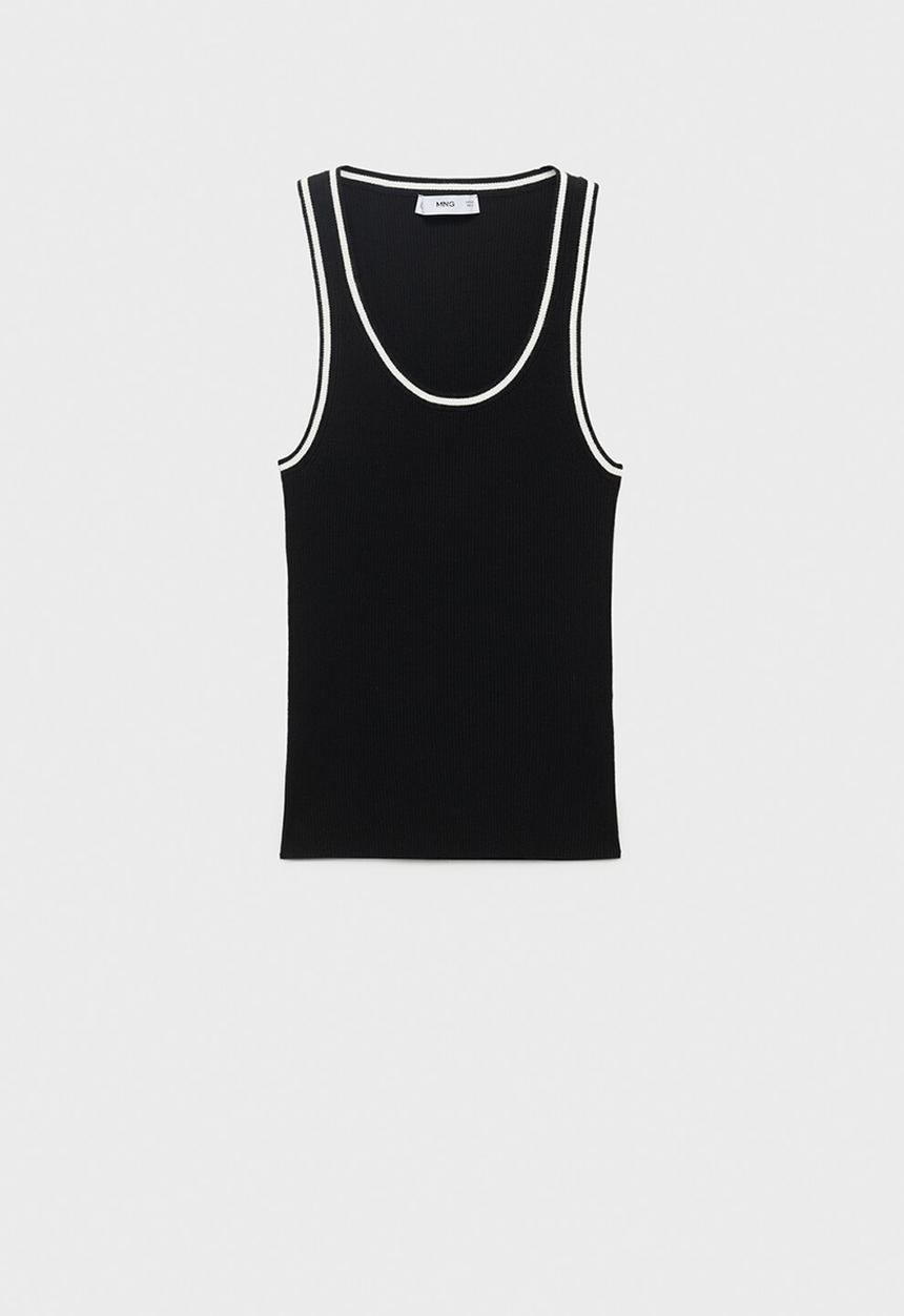 MANGO - Top shadowin - black