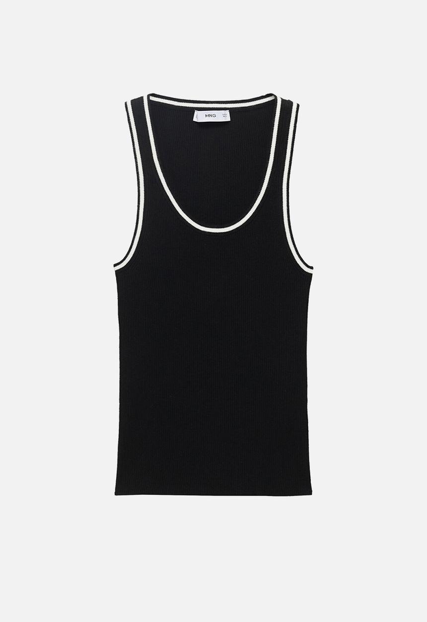 MANGO - Top shadowin - black