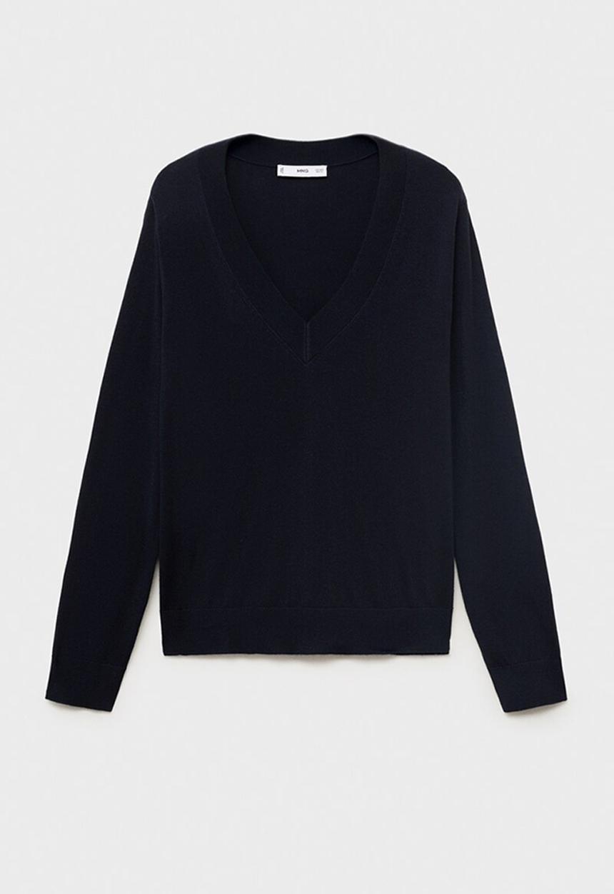 MANGO - Jersey mari - midnight navy
