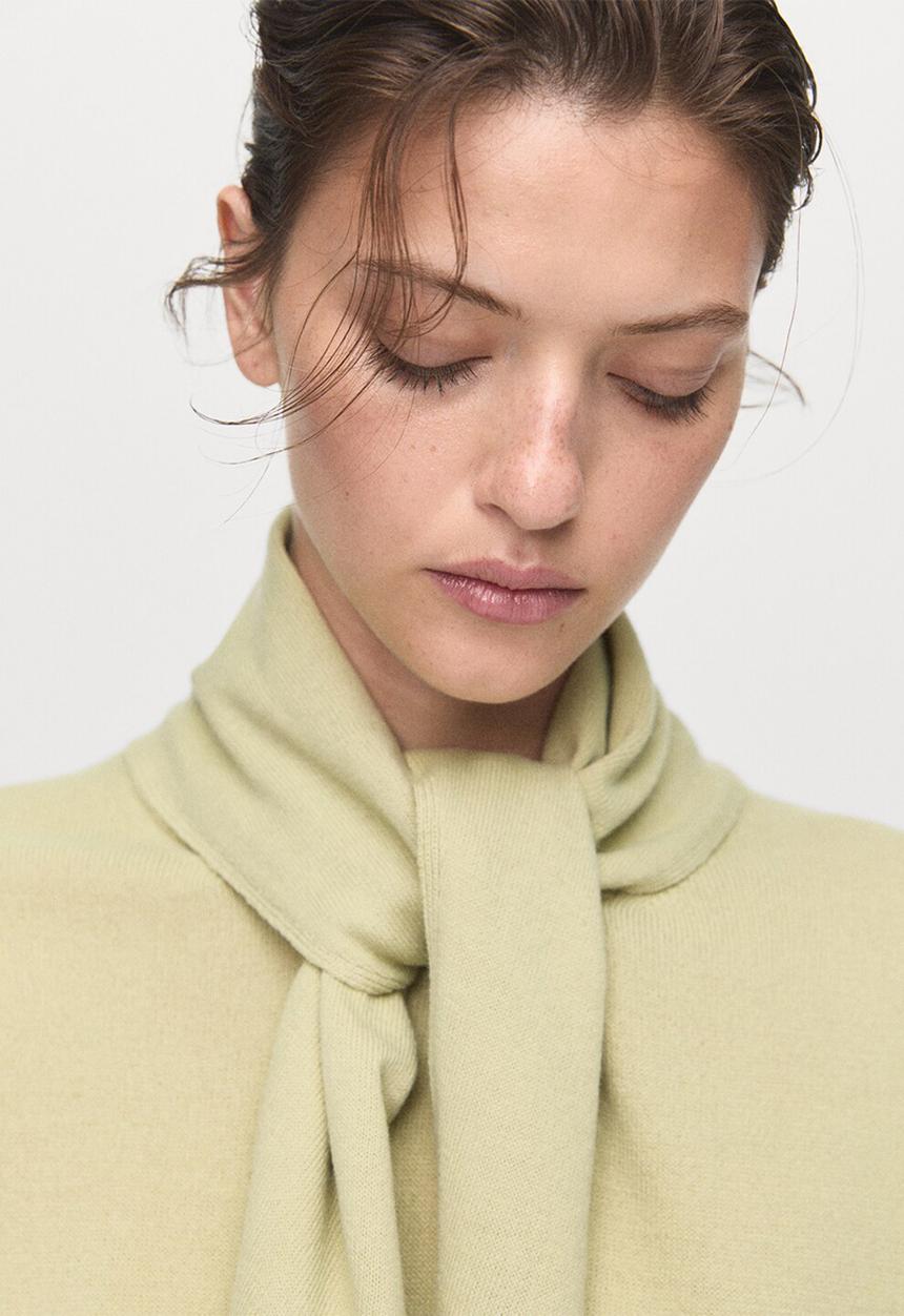 MANGO - Jersey amaia - light/ pastel green