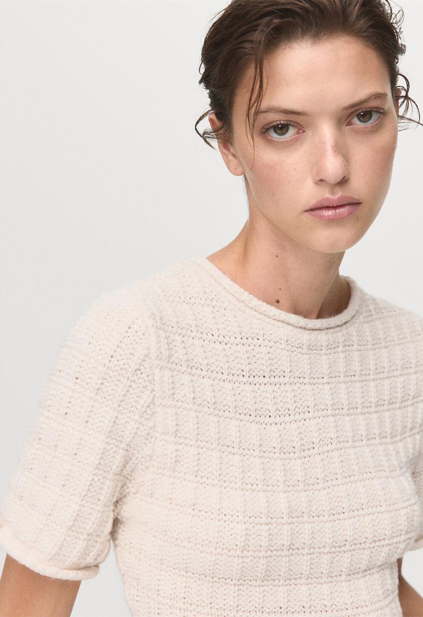 MANGO - Jersey doll - light beige