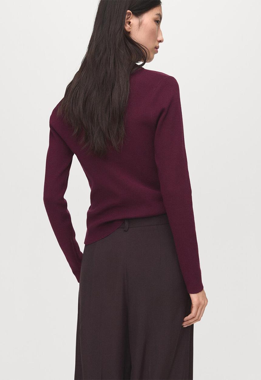 MANGO - Jersey mariele - dark red