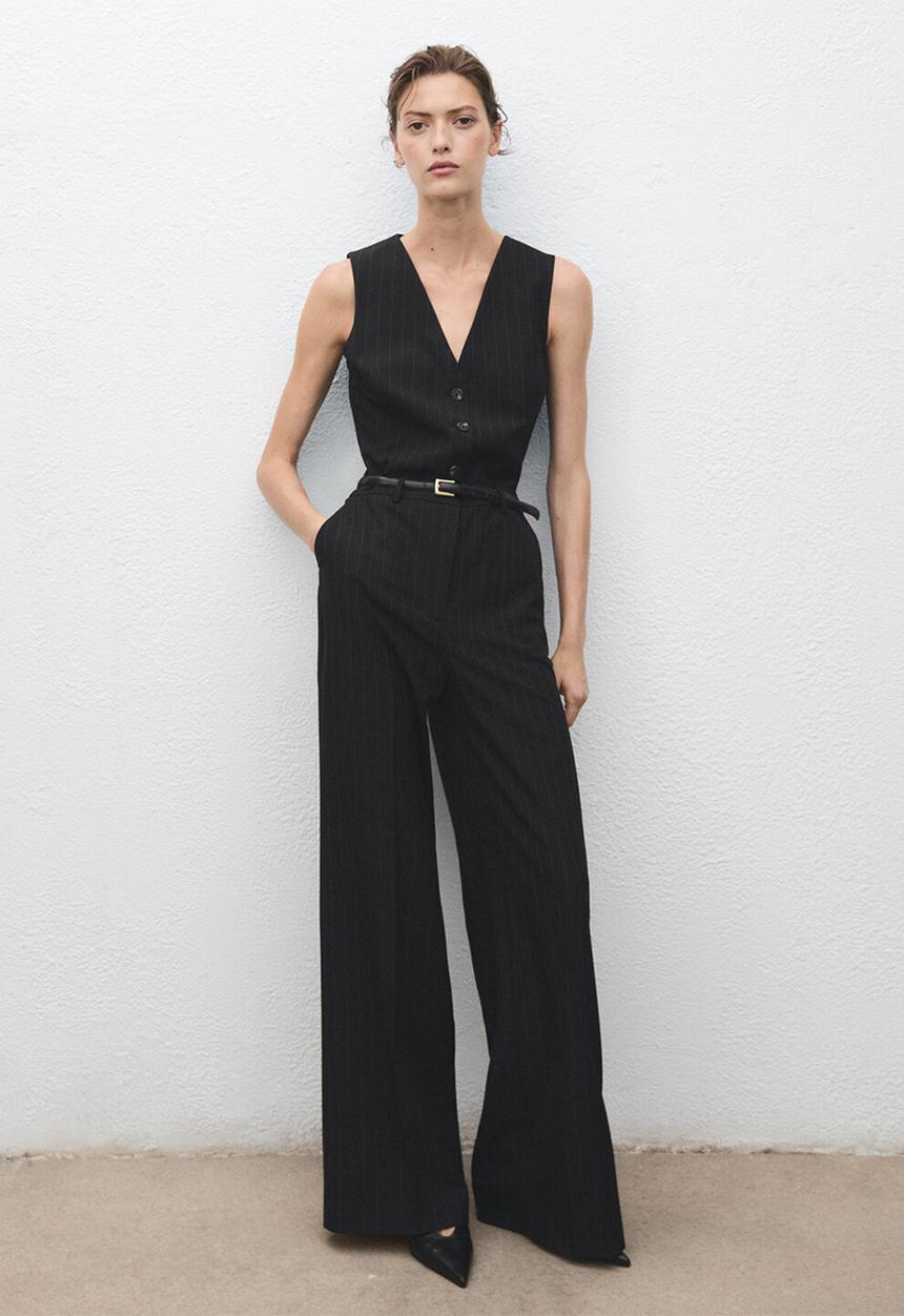 MANGO - Jumpsuit yoli - midnight navy