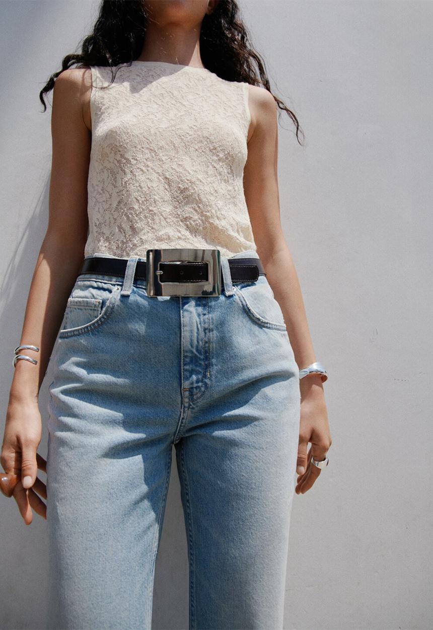 MANGO - Jeans Kaira - Open Blue